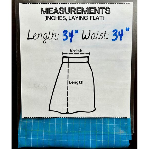 Vintage Pendleton “Knockabouts” Plaid Cotton Wrap Skirt Made in USA Sz 16 - Picture 12 of 12